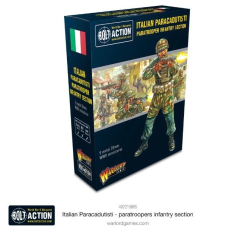 Bolt Action: Italian Paracadutisti Paratrooper Infantry Section