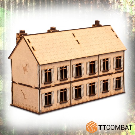 Décor: 25mm City 2 Storey Terrace