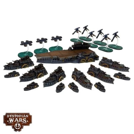 Dystopian Wars: Enterprise Battlefleet Set