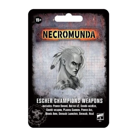 Nécromunda: Escher Champions Weapons