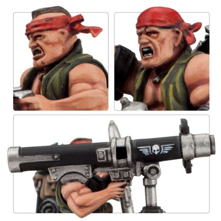 Astra Militarum: Catachan Heavy Weapon Squad