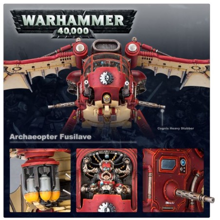 Adeptus Mechanicus: Archaeopter Stratoraptor / Fusilave / Transvector