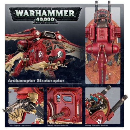 Adeptus Mechanicus: Archaeopter Stratoraptor / Fusilave / Transvector