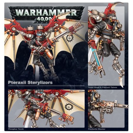 Adeptus Mechanicus: Pteraxii Skystalker / Sterylizors