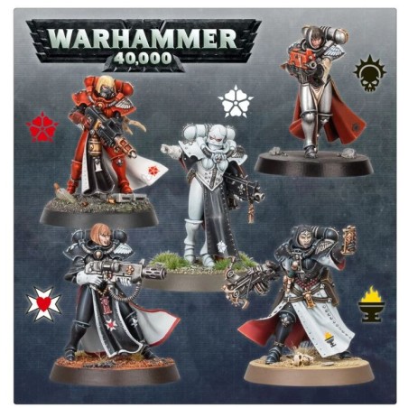 Adepta Sororitas: Battle Sisters Squad/ Dominion / Celestians