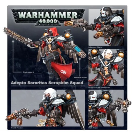 Adepta Sororitas: Seraphim Squad / Zephyrim