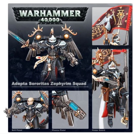 Adepta Sororitas: Seraphim Squad / Zephyrim