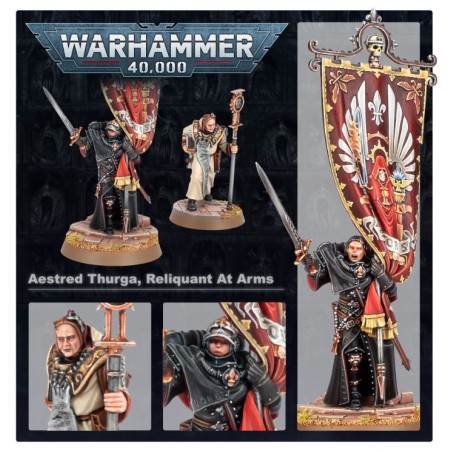 Adepta Sororitas: Aestred Thurga Reliquante en Armes