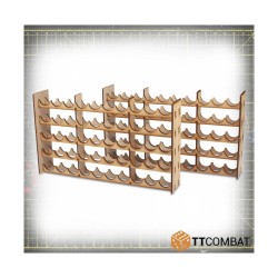 Etabli de peinture: vallejo paint rack 50 x2