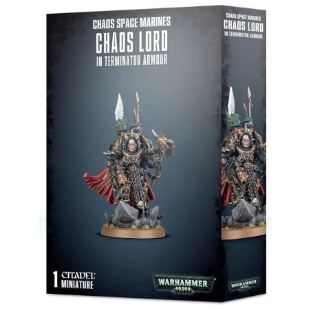 Chaos Space Marines: Chaos Lord / Sorcerer en Armure Terminator