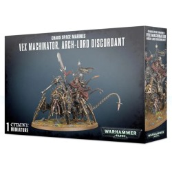 Chaos Space Marines: Vex machinator, arch-lord discordant