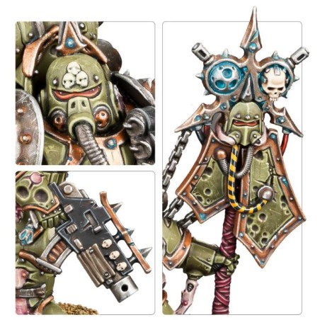 Death Guard: Plague Marine Icon Bearer
