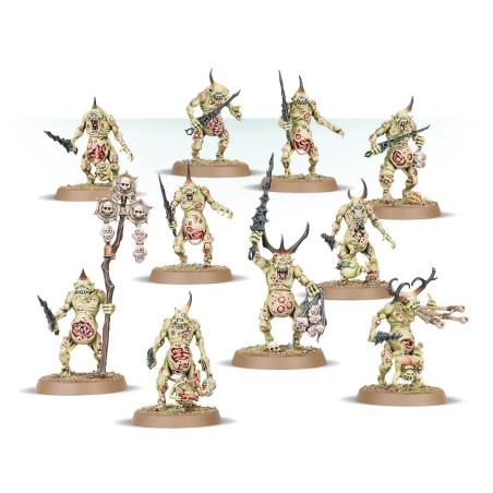 Chaos Deamons: Plaguebearers