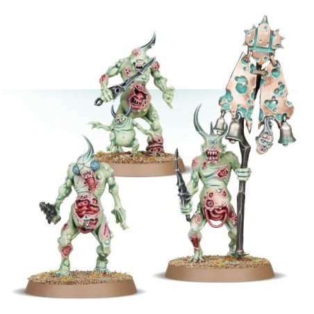 Chaos Deamons: Plaguebearers