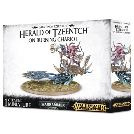 Chaos Deamons:Chariot Enflammé de Tzeentch Exalté