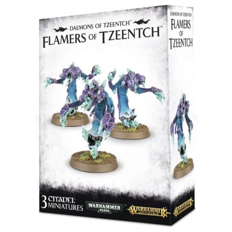 Chaos Deamons: Flamers of Tzeentch