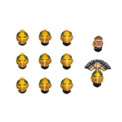 Forge world: imperial fists mkVI heads