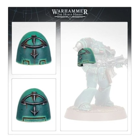 Forge world: sons of horus mkVI shoulder pads
