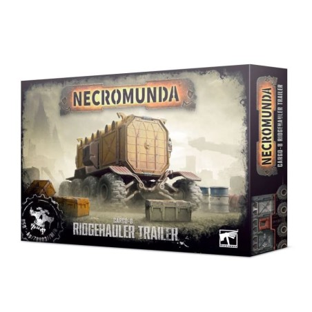 Necromunda: cargo-8 ridgehauler trailer