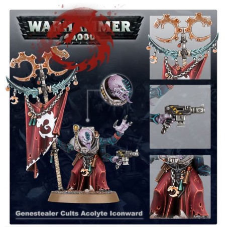 Culte Genestealer: Acolyte Iconward