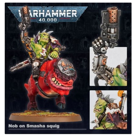 Orks: Boyz sur Squigliers