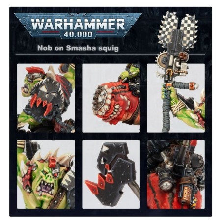 Orks: Boyz sur Squigliers