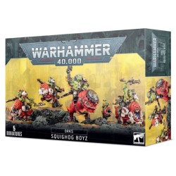 Orks: Boyz sur Squigliers