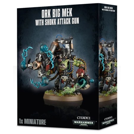 Orks: Big Mek Ork avec Kanon Shokk