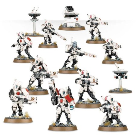 T'au Empire: Fire Warriors Team