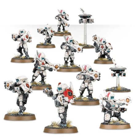 T'au Empire: Fire Warriors Team