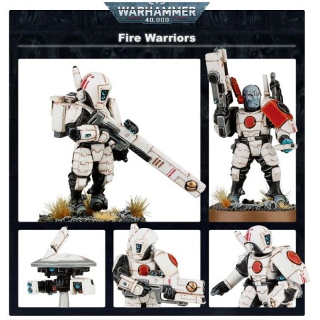 T'au Empire: Fire Warriors Team