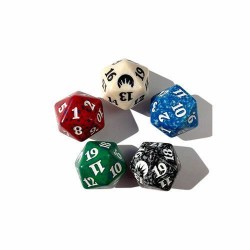 Dés: D20 life counter magic the gathering