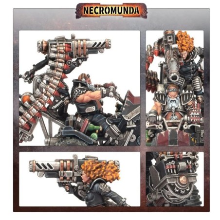 Nécromunda: vespa minx merdena orlock bounty hunter