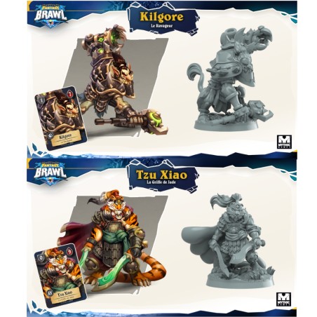 Super fantasy brawl: jeu de base