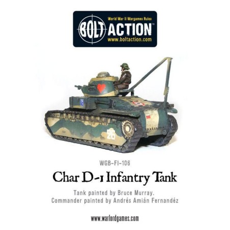 Bolt action: char d-1 infantery tank