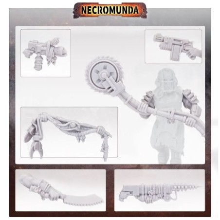 Necromunda Fw: Corpse Grinder Cult Weapons Set