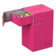 Deck Box: boite pour carte Flip'n'Tray 80+ taille standard XenoSkin rose
