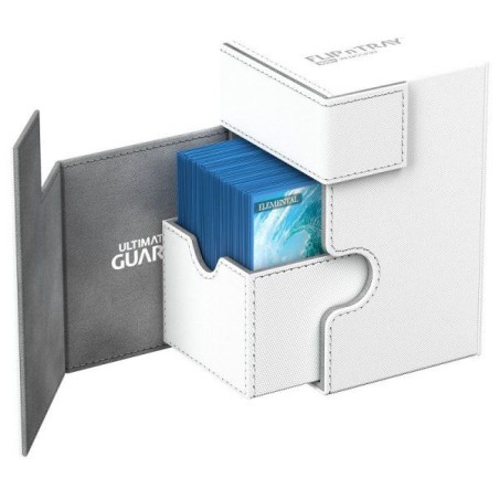 Deck Box: Boite pour Carte Flip'n'Tray 100+ Taille Standard XenoSkin Blanc