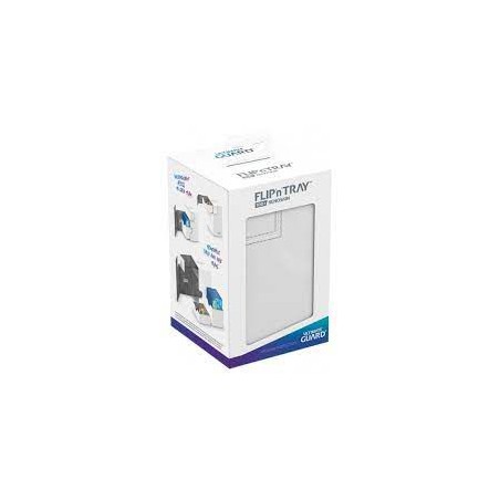 Deck Box: Boite pour Carte Flip'n'Tray 100+ Taille Standard XenoSkin Blanc