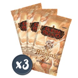 Flesh and Blood: Monarch (lot de 3 x Boosters)