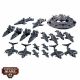 Dystopian Wars: Black Wolf Battlefleet Set