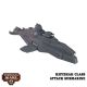 Dystopian Wars: Black Wolf Battlefleet Set