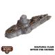Dystopian Wars: Black Wolf Battlefleet Set