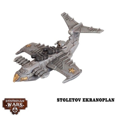Dystopian Wars: Black Wolf Battlefleet Set