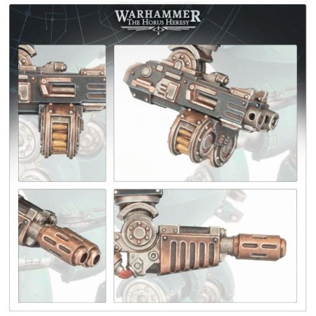 Space Marines: Grappe d'Armes de Dreadnought Contemptor 1