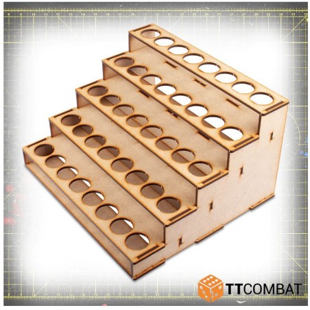 Etabli de Peinture: Rack à peinture (40) Army Painter/Vallejo 