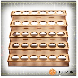 Etabli de Peinture: Rack à peinture (40) Army Painter/Vallejo 