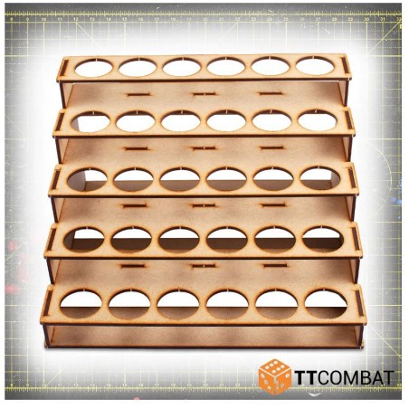 Etabli de Peinture: Rack à peinture (40) Army Painter/Vallejo 