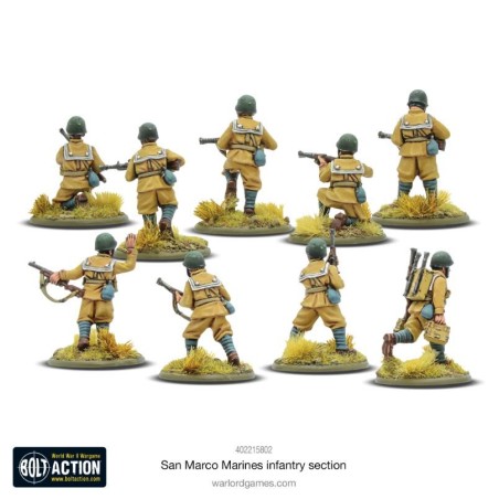 Bolt Action: San Marco Marines Infantry Section