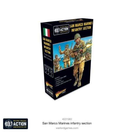Bolt Action: San Marco Marines Infantry Section